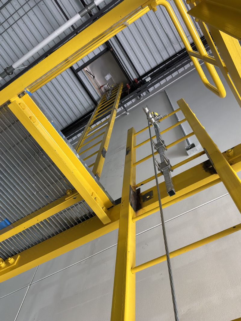 Ladder Fall Arrest System from EDGE Fall Protection