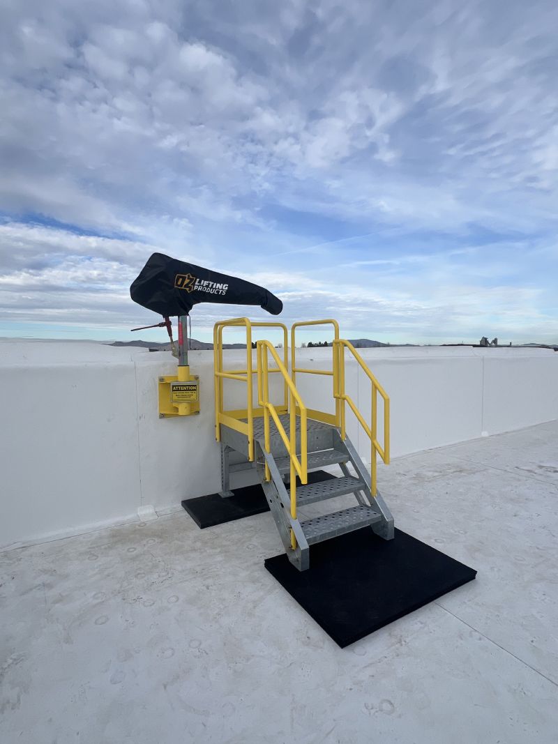 Davit Arm System from EDGE Fall Protection