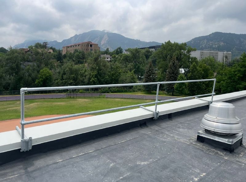 Parapet Wall Clamping Rail from EDGE Fall Protection