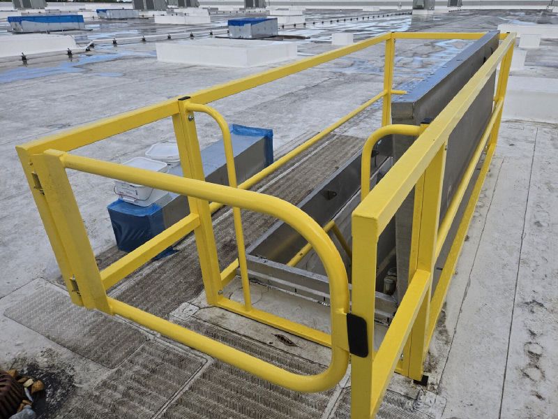 Roof Hatch Guardrail from EDGE Fall Protection