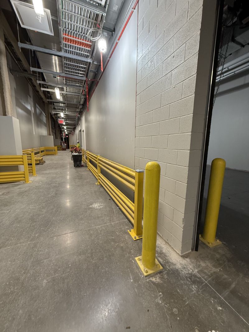 Forklift Guardrail from EDGE Fall Protection