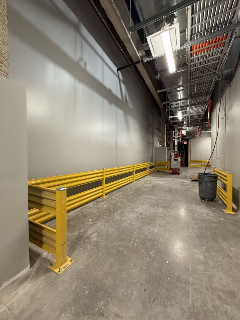 Forklift Guardrail from EDGE Fall Protection